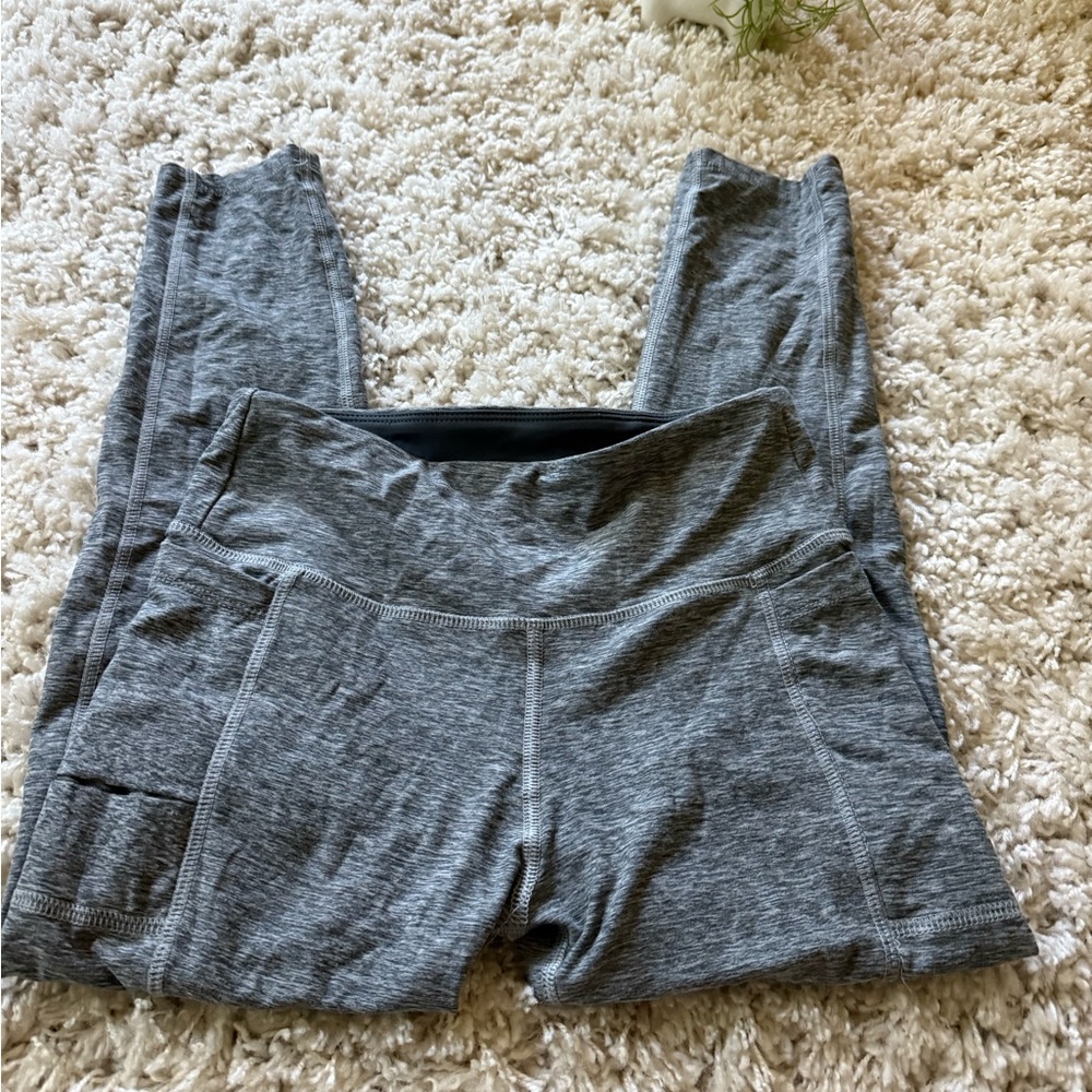 Heather Gray Workout Leggings
